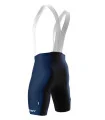 SCODY Cycle Bib Shorts Navy - Men, X-Opaque Cuff, Low Profile Straps | Made in Australia