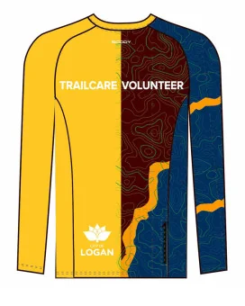 Logan CC Trail Volunteer Mountain Bike Shirt, Zip Pocket - Men | MTB | Commuter