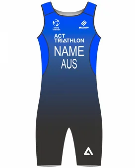 Men's Triathlon Suit, named and swim optimised | Made in Australia
