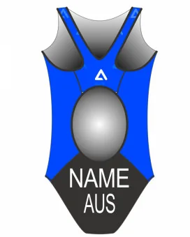 Women's Triathlon Swim Suit, named and swim optimised | Made in Aus