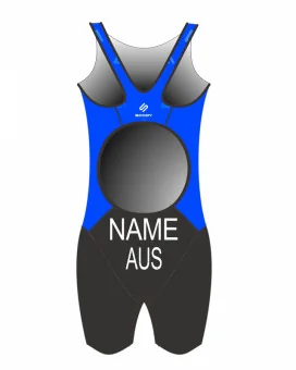 Women's Triathlon Suit, named and swim optimised | Made in Australia