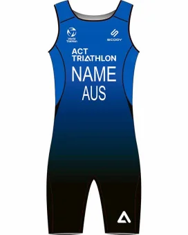 Junior Triathlon Suit, named and swim optimised | Made in Australia