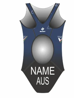Women's Triathlon Swim Suit, named and swim optimised | Made in Aus