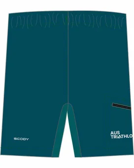 2025 World Champs Wollongong Travel Shorts, Zip Pocket - Men| Made in Aus