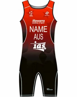 Junior Triathlon Suit, named and swim optimised | Made in Australia