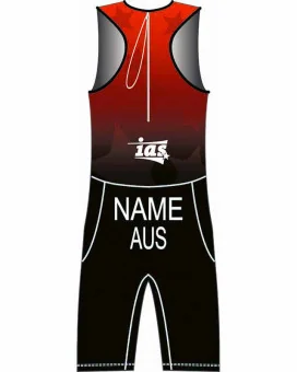 Junior Triathlon Suit, named and swim optimised | Made in Australia