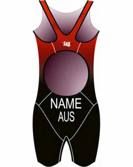 Women's Triathlon Suit, named and swim optimised | Made in Australia