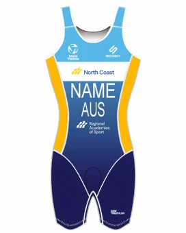 Women's Triathlon Suit, named and swim optimised | Made in Australia