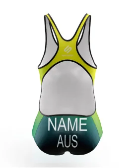 Women's Triathlon swimsuit, swim optimised | Made in Australia