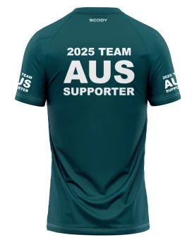 2025 World Champs Wollongong SUPPORTER Men's Run Shirt| Running Gear