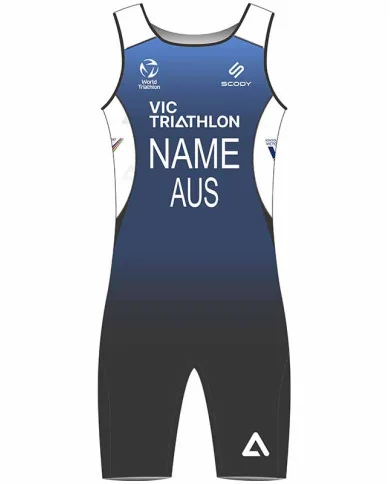 Men's Triathlon Suit, named and swim optimised | Made in Australia