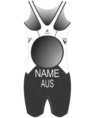 Women's Triathlon Suit, named and swim optimised | Made in Australia