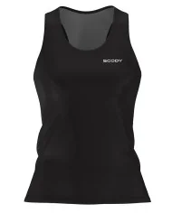 Black Run Singlet, Ultra Lightweight - Women