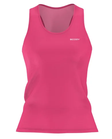 Ultra Lightweight Run Singlet, Hot Pink - Women