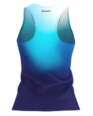 Ultra Lightweight Run Singlet, Galaxy Blue - Women
