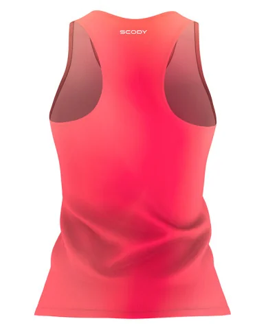 Ultra Lightweight Run Singlet, Sunrise Pink - Women