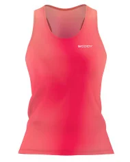 Ultra Lightweight Run Singlet, Sunrise Pink - Women