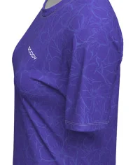 Hibiscus Reflex Blue Run Shirt, Ultra-Light Weight - Women | Running Gear