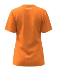 Hibiscus Orange Run Shirt, Ultra-Light Weight - Women | Running Gear