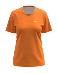 Hibiscus Orange Run Shirt, Ultra-Light Weight - Women | Running Gear
