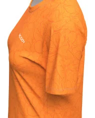 Hibiscus Orange Run Shirt, Ultra-Light Weight - Women | Running Gear