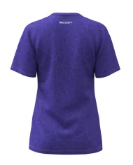 Hibiscus Reflex Blue Run Shirt, Ultra-Light Weight - Women | Running Gear