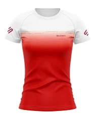 Transition Red Run Shirt, Ultra-Light Weight - Women | Running Gear