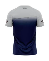 Transition Navy to Grey Run Shirt, Ultra-Light Weight - Men | Running Gear