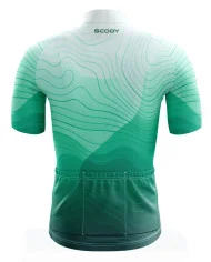 Performance Cycle Jersey Men - Terrain Green | Made in Australia