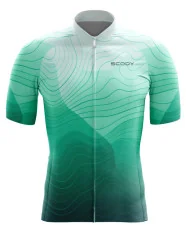 Performance Cycle Jersey Men - Terrain Green | Made in Australia
