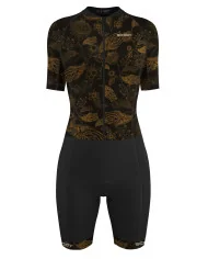 Botanic Bronze 3/4 Zip Women's Aero Triathlon Suit | Triathlon Gear