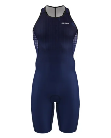 Swim-Optimised Triathlon Suit, Back Zip, Dark Global | Triathlon suit