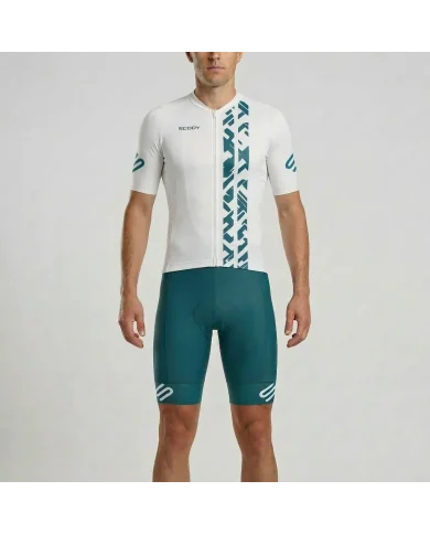 Geo Green Optimise Jersey and Pure Green Optimise Bibs, Gripper