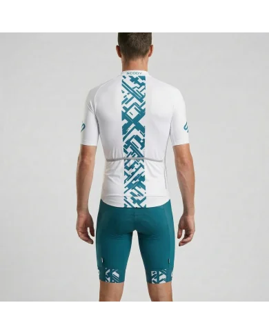 Geo Green Optimise Jersey and Pure Green Optimise Bibs, Gripper