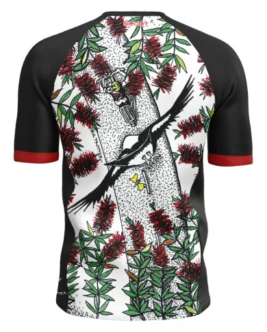 Paul Trotter Swooping Magpie Mountain Bike Shirt, UPF50+ - Men | Mountain Biking