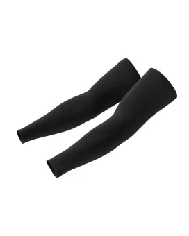 Pure Black Thermo-fit Arm Warmers - Unisex | Cycling Clothing | Running Gear | Triathlon Gear