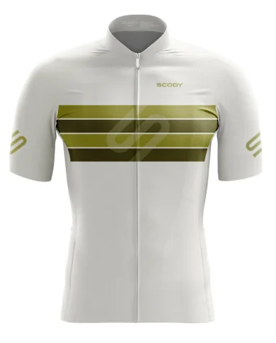 Men’s Classic Stripe Cycling Jersey – Performance Fit | SCODY