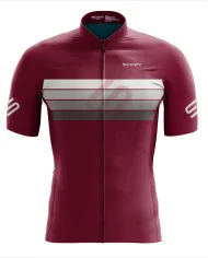 Men’s Classic Stripe Cycling Jersey – Performance Fit | SCODY