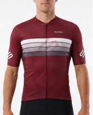 Men’s Classic Stripe Cycling Jersey – Performance Fit | SCODY
