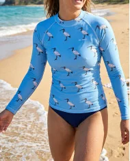 SCODY  Women's Bin Chicken Light Weight Surf Rashie – UPF50+