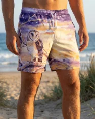 Kristy-Ann Duffy Monty Owl Board Shorts Unisex - SCODY