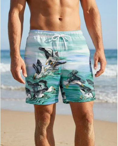 Kristy-Ann Duffy Kelp Gull Board Shorts Unisex – SCODY