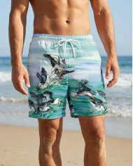 Kristy-Ann Duffy Kelp Gull Board Shorts Unisex – SCODY