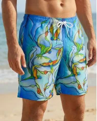 Joy of Flight Board Shorts - Unisex Swimwear by Kristy-Ann