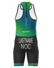 WT Compliant Mint Junior Suit with Surname and Country | Junior Triathlon Gear