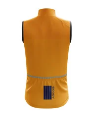 Windproof Cycle Gilet  - Staple Turmeric | Cycling Clothing | Made in Australia