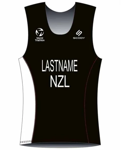 2026 World Champs Pontevedra NZ  Men's Triathlon Singlet | Triathlon Gear