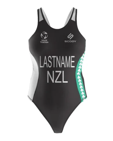 Women's Triathlon swimsuit, named and swim optimised | Made in Australia