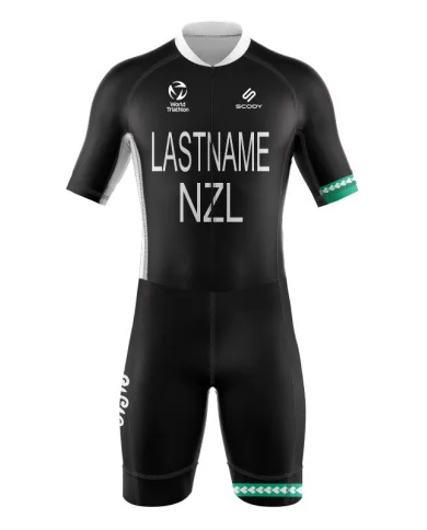 WT Compliant Aerodynamic Sleeved Men's Triathlon Suit | Made in Australia