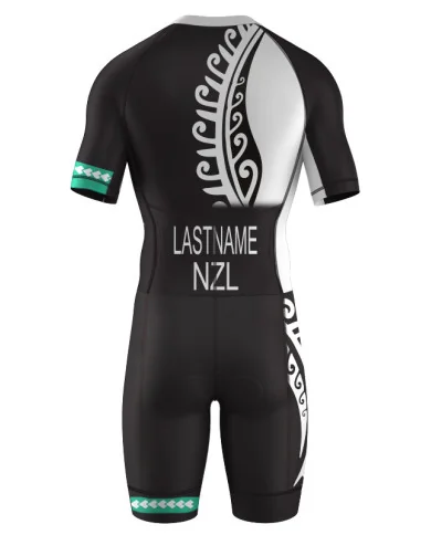 WT Compliant Aerodynamic Sleeved Men's Triathlon Suit | Made in Australia